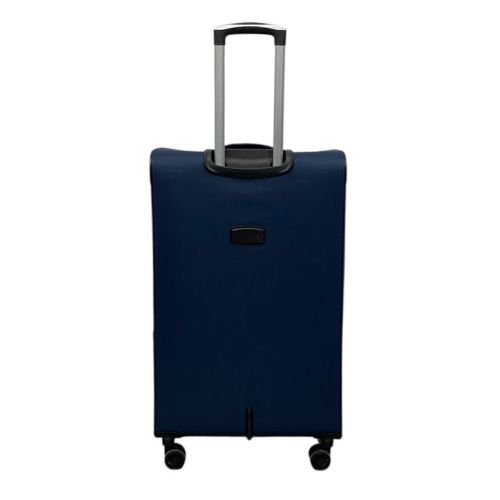Чемодан большой Snowball 45103 полиэстер L Темно-синий