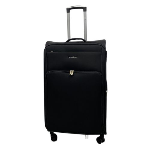 Чемодан большой Snowball 45103 полиэстер L Черный