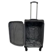 Чемодан большой Snowball 45103 полиэстер L Черный