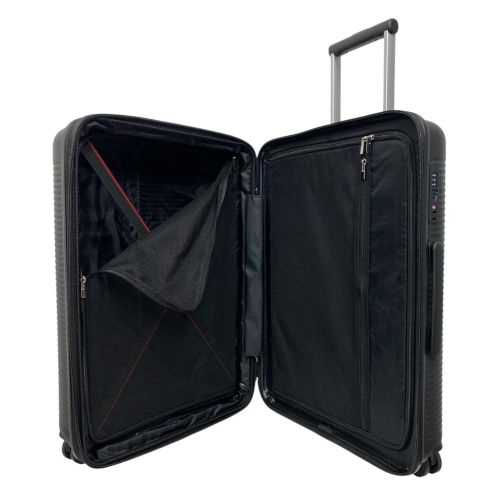 Чемодан малый для ручной клади Airtex 252 полипропилен S Черный