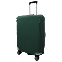Чехол для чемодана под большой чемодан 4828 дайвинг L Темно-зеленый