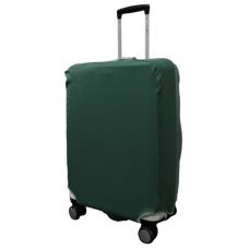 Чехол для чемодана под большой чемодан 4828 дайвинг L Темно-зеленый