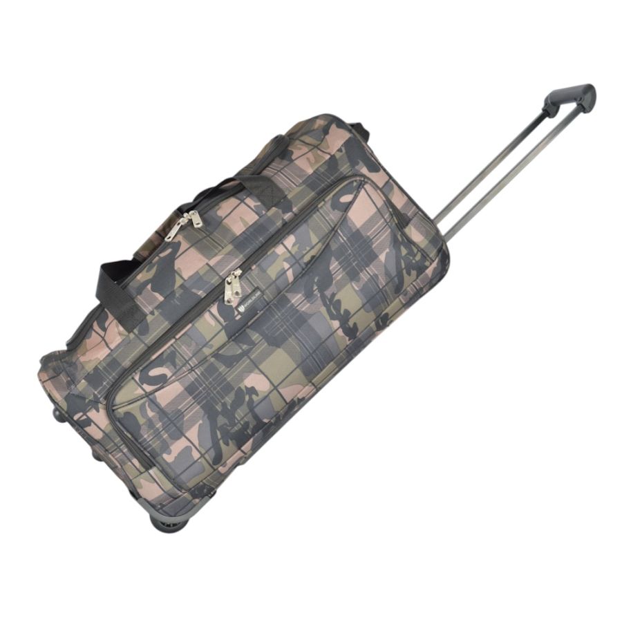 Дорожная сумка на колесах средняя M Worldline Airtex 891/camouflage полиэстер Разноцветный