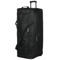 Дорожная сумка на колесах супергигант XXL Worldline 898/95 95×39.5×41см 151.9л Чёрный