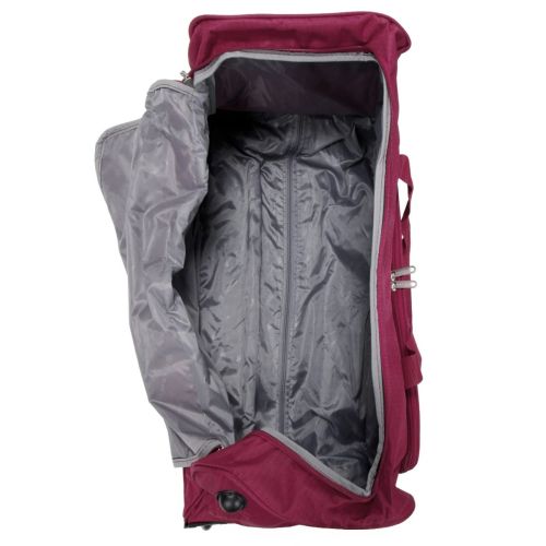 Дорожная сумка на колесах средняя M Worldline 898/65 65×32.5×34см 70.7л Красный