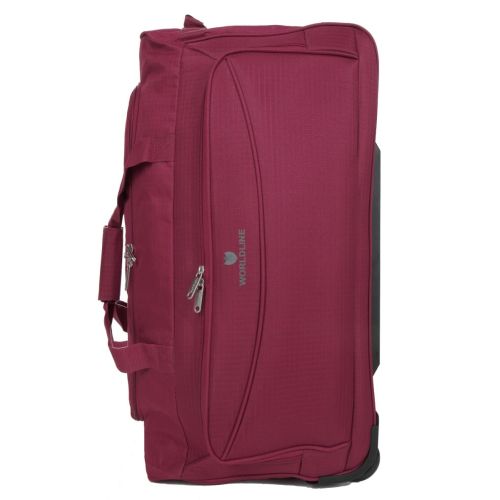 Дорожная сумка на колесах средняя M Worldline 898/65 65×32.5×34см 70.7л Красный