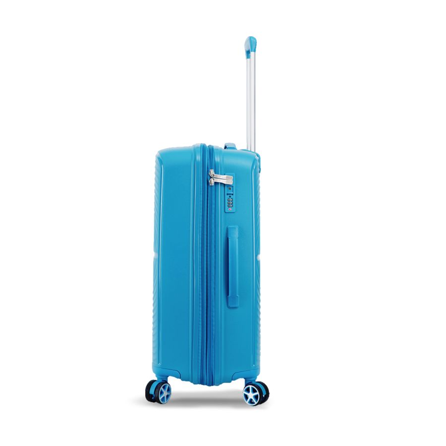 Чемодан большой Snowball 40903 полипропилен L Голубой
