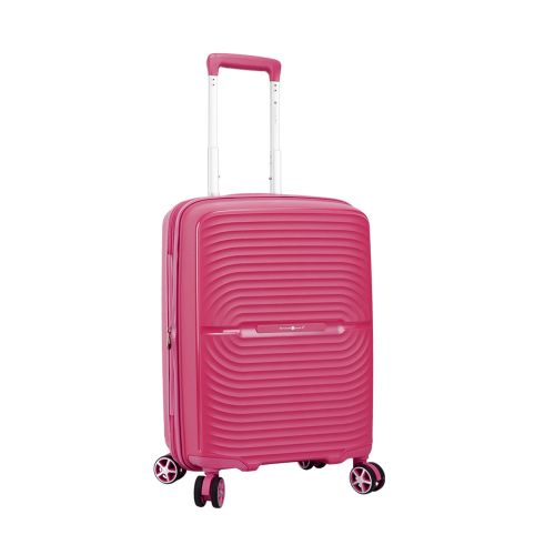 Чемодан малый для ручной клади Snowball 40903 полипропилен S Малиновый