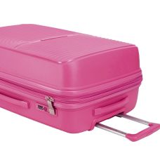 Чемодан средний Snowball 40903 полипропилен M Малиновый