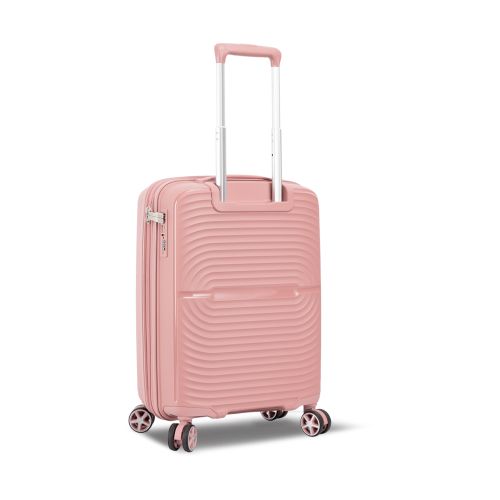 Чемодан малый для ручной клади Snowball 40903 полипропилен S Розовое золото