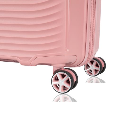 Чемодан малый для ручной клади Snowball 40903 полипропилен S Розовое золото