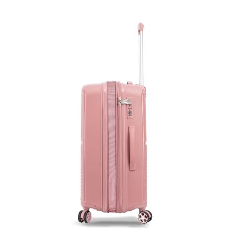 Чемодан средний Snowball 40903 полипропилен M Розовое золото