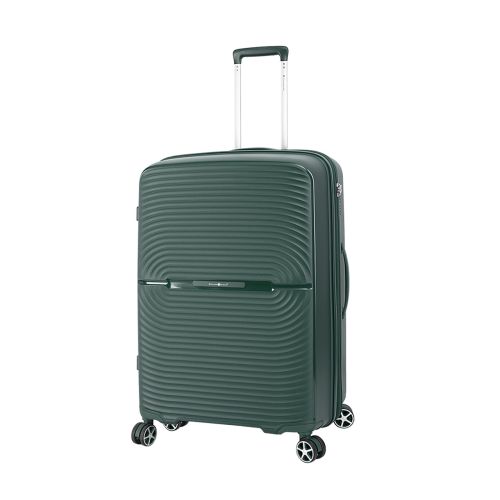 Чемодан большой Snowball 40903 полипропилен L Темно-зеленый