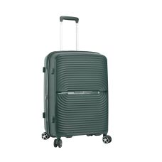Чемодан средний Snowball 40903 полипропилен M Темно-зеленый