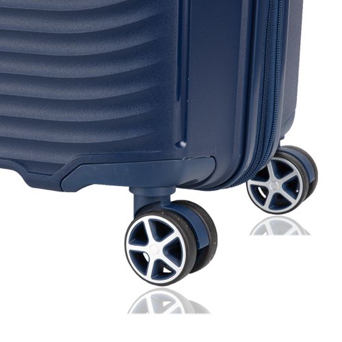 Чемодан большой Snowball 40903 полипропилен L Темно-синий