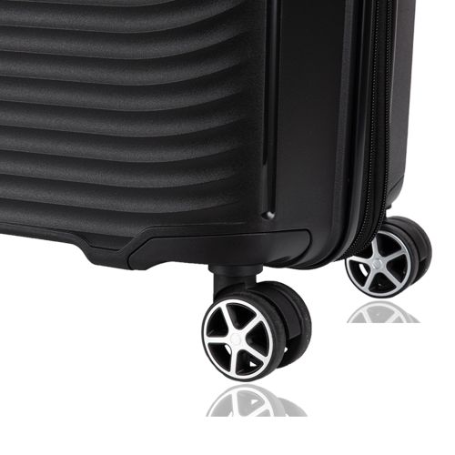 Чемодан малый для ручной клади Snowball 40903 полипропилен S Черный