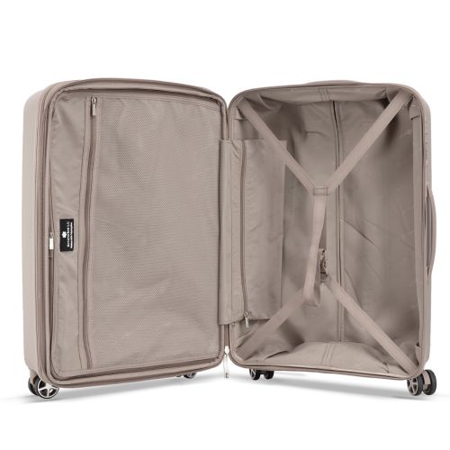 Чемодан большой Snowball 40903 полипропилен L Шампань