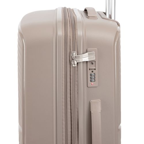 Чемодан малый для ручной клади Snowball 40903 полипропилен S Шампань