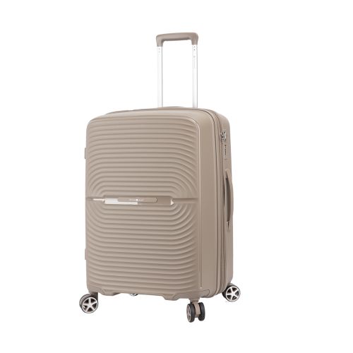 Чемодан средний Snowball 40903 полипропилен M Шампань