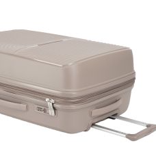 Чемодан средний Snowball 40903 полипропилен M Шампань