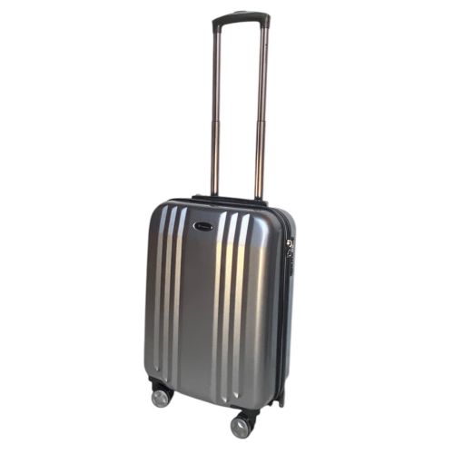 Чемодан малый под ручную кладь Snowball 91603 поликарбонат S Серый