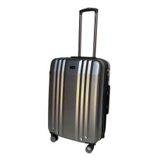 Чемодан средний Snowball 91603 поликарбонат M Серый