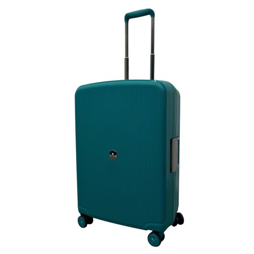 Чемодан средний Snowball 37103 полипропилен M Бирюзовый