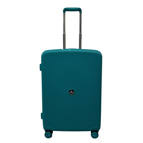Чемодан средний Snowball 37103 полипропилен M Бирюзовый