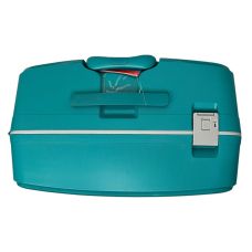 Чемодан средний Snowball 37103 полипропилен M Бирюзовый