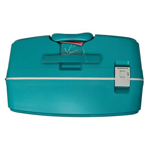 Чемодан средний Snowball 37103 полипропилен M Бирюзовый