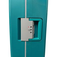 Чемодан средний Snowball 37103 полипропилен M Бирюзовый