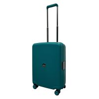 Чемодан малый под ручную кладь Snowball 37103 полипропилен S Бирюзовый