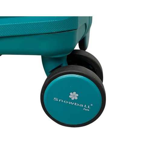 Чемодан малый под ручную кладь Snowball 37103 полипропилен S Бирюзовый