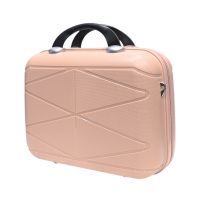 Бьюти-кейс ручная кладь Madisson Snowball 51304 полипропилен XS Розовое золото