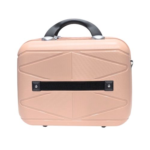 Бьюти-кейс ручная кладь Madisson Snowball 51304 полипропилен XS Розовое золото