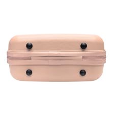 Бьюти-кейс ручная кладь Madisson Snowball 51304 полипропилен XS Розовое золото