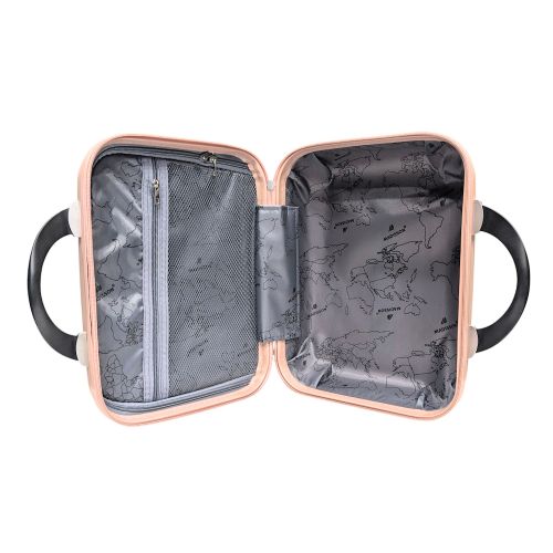 Бьюти-кейс ручная кладь Madisson Snowball 51304 полипропилен XS Розовое золото