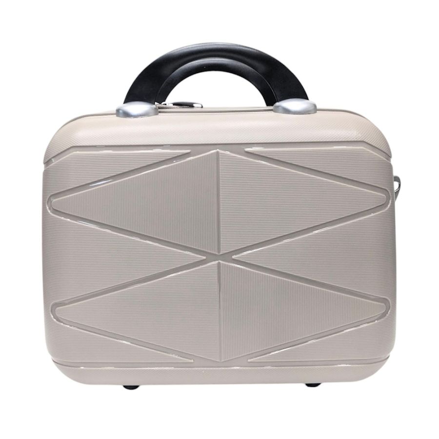 Бьюти-кейс ручная кладь Madisson Snowball 51304 полипропилен XS Шампань