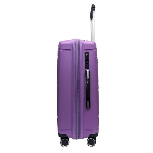 Чемодан малый под ручную кладь Madisson Snowball 51304 полипропилен S Сиреневый