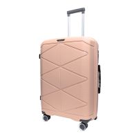 Чемодан средний Madisson Snowball 51304 полипропилен M Розовое золото