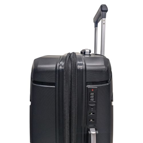 Чемодан средний Madisson Snowball 51304 полипропилен M Черный