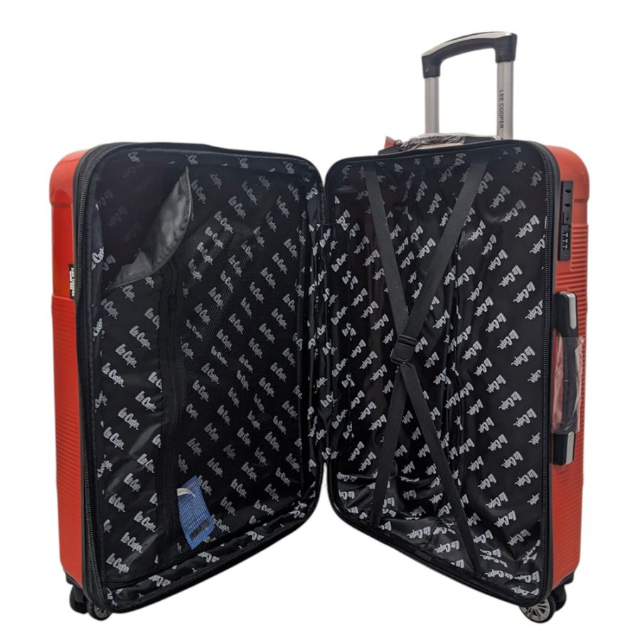 Чемодан большой Lee Cooper 32203 поликарбонат L Красный