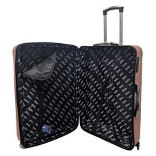 Чемодан большой Lee Cooper 32203 поликарбонат L Розовое золото