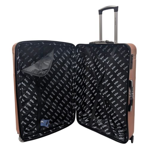 Чемодан большой Lee Cooper 32203 поликарбонат L Розовое золото