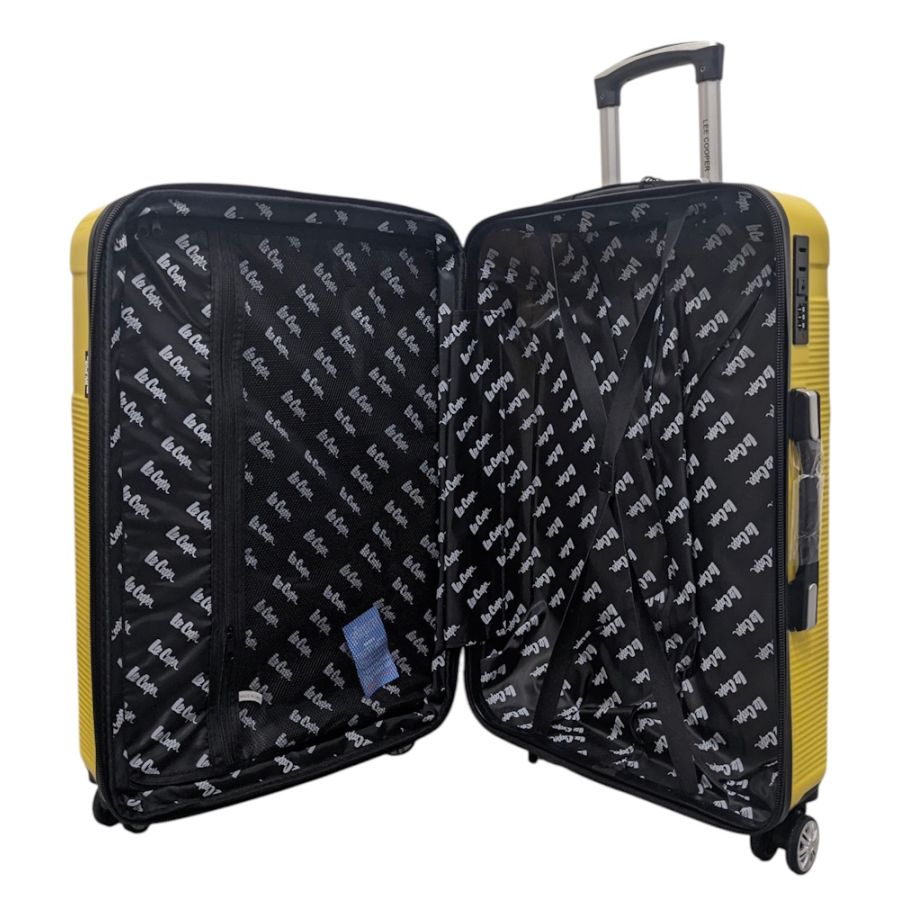 Чемодан большой Lee Cooper 32203 поликарбонат L Желтый LC32203/63/49 Большие чемоданы из поликарбоната от Lee Cooper – купить за 4044.0000 грн | Доставка|Гарантия|Быстрая отправка