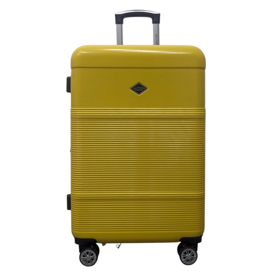 Чемодан средний Lee Cooper 32203 поликарбонат M Желтый