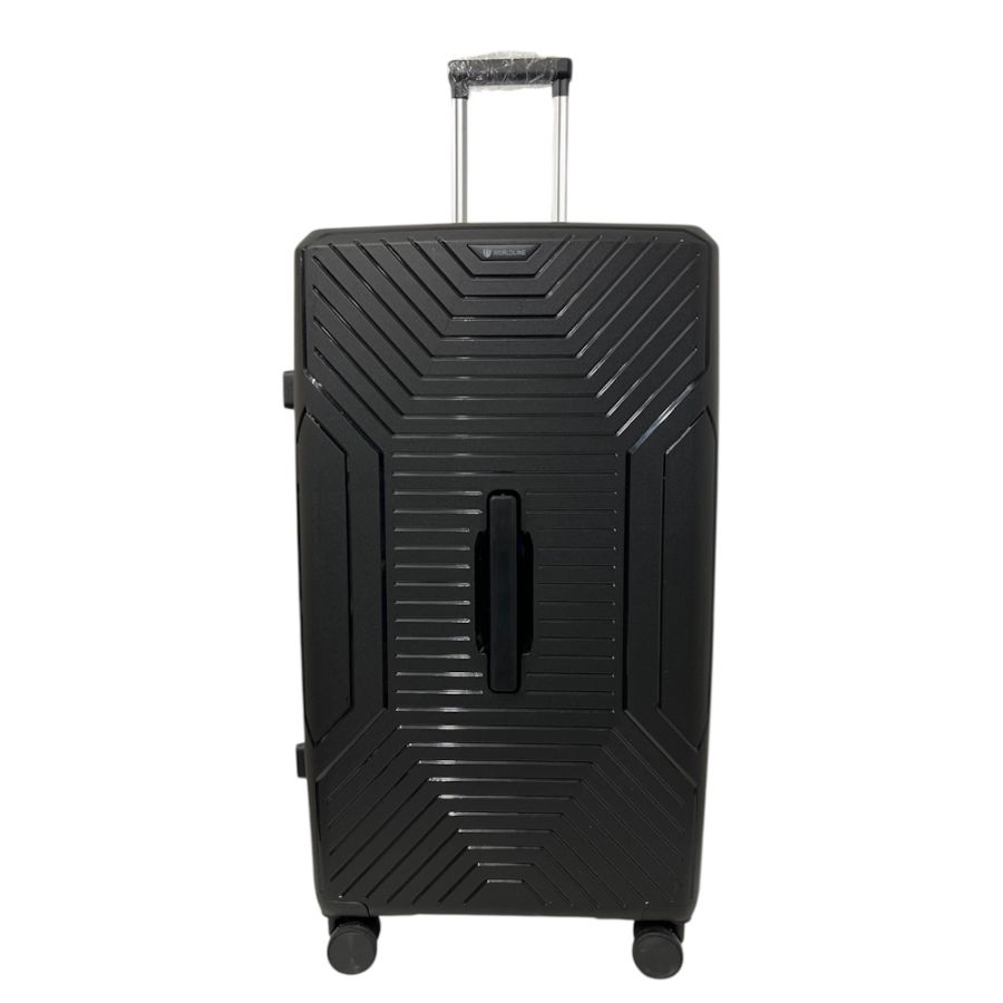 Чемодан большой Worldline Airtex 290 полипропилен L Черный