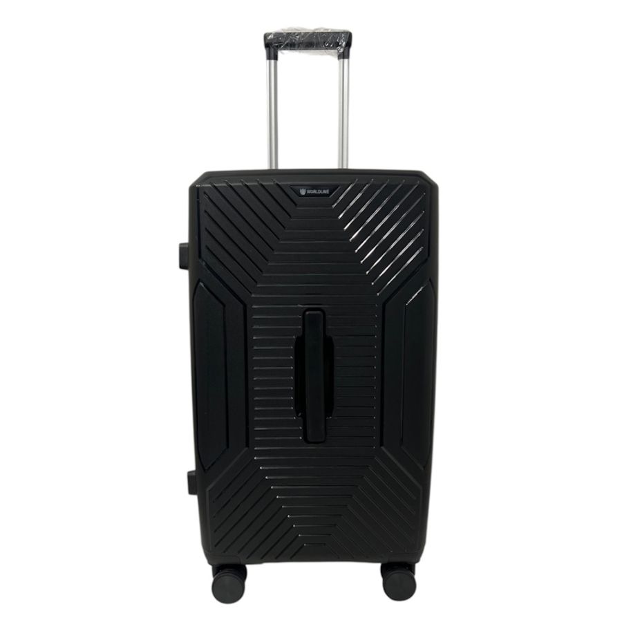 Чемодан средний Worldline Airtex 290 полипропилен M Черный