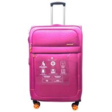 Чемодан большой Snowball 48203 жаккард-полиэстер L Розовый