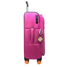 Чемодан большой Snowball 48203 жаккард-полиэстер L Розовый